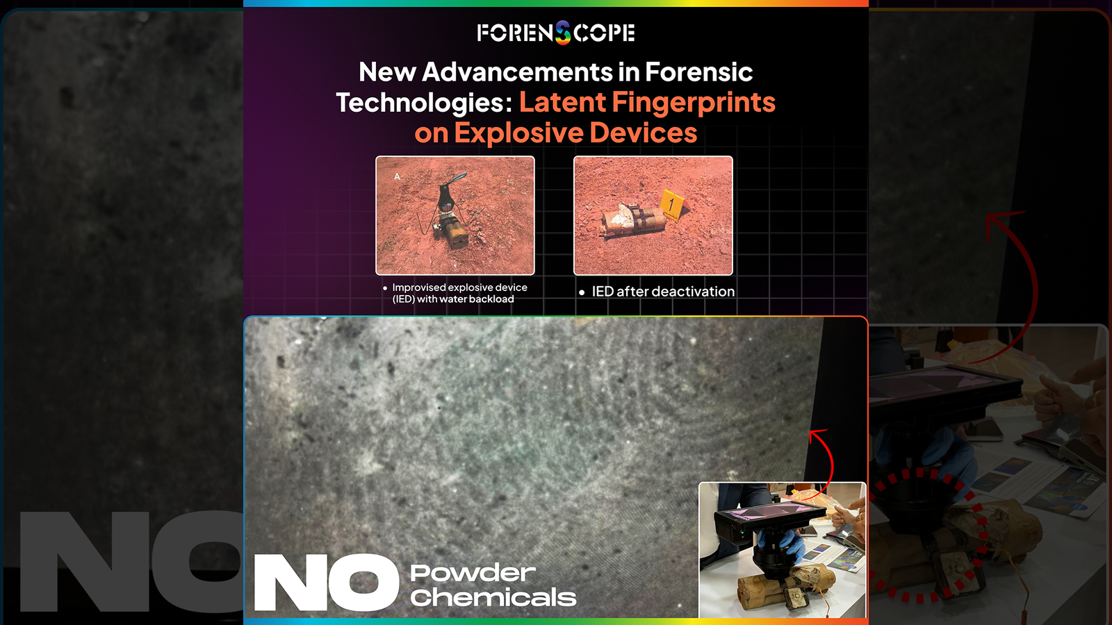 ForenScope IED's