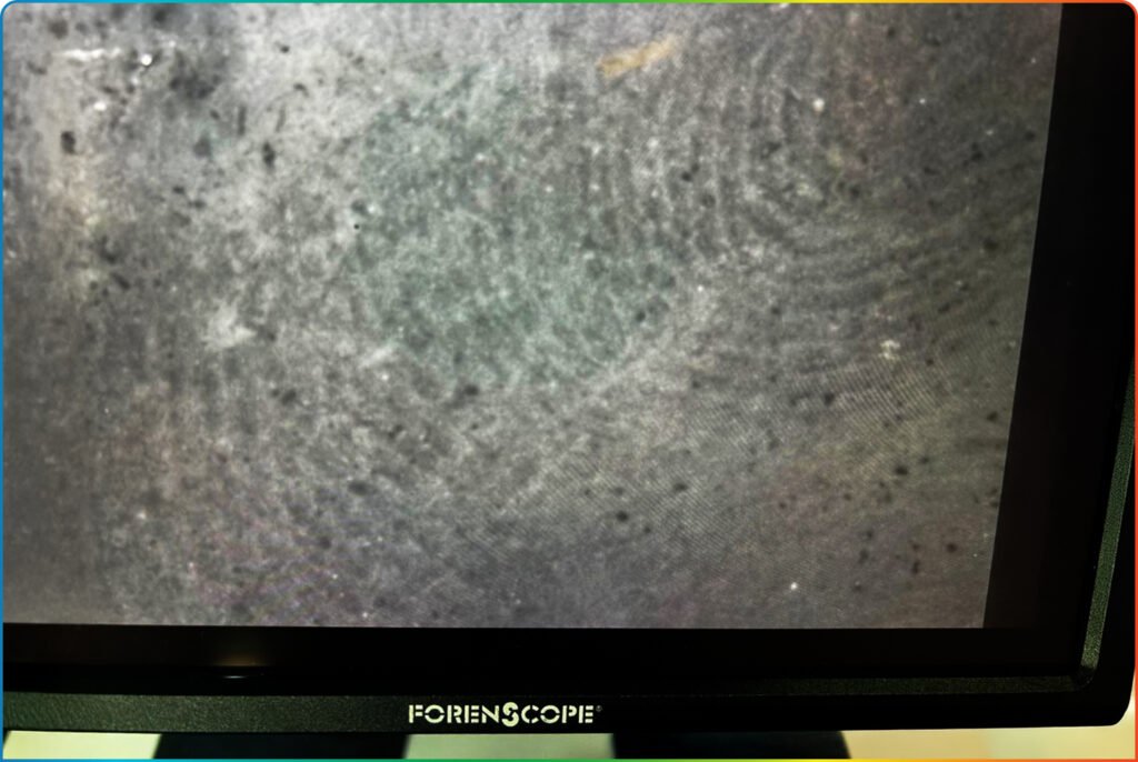 Fingerprint after Explosives