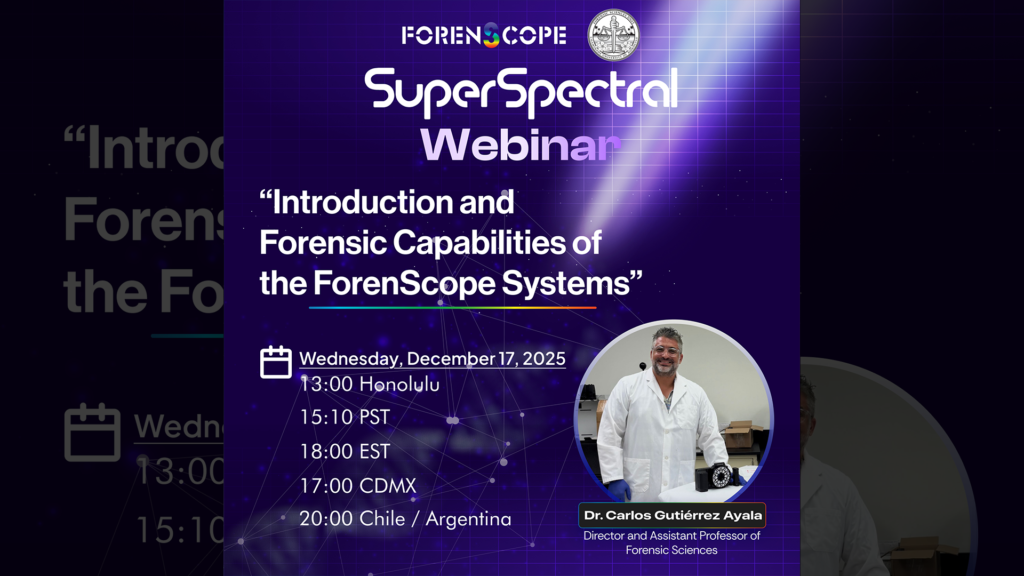 Carlos Gutierrez Webinar ForenScope