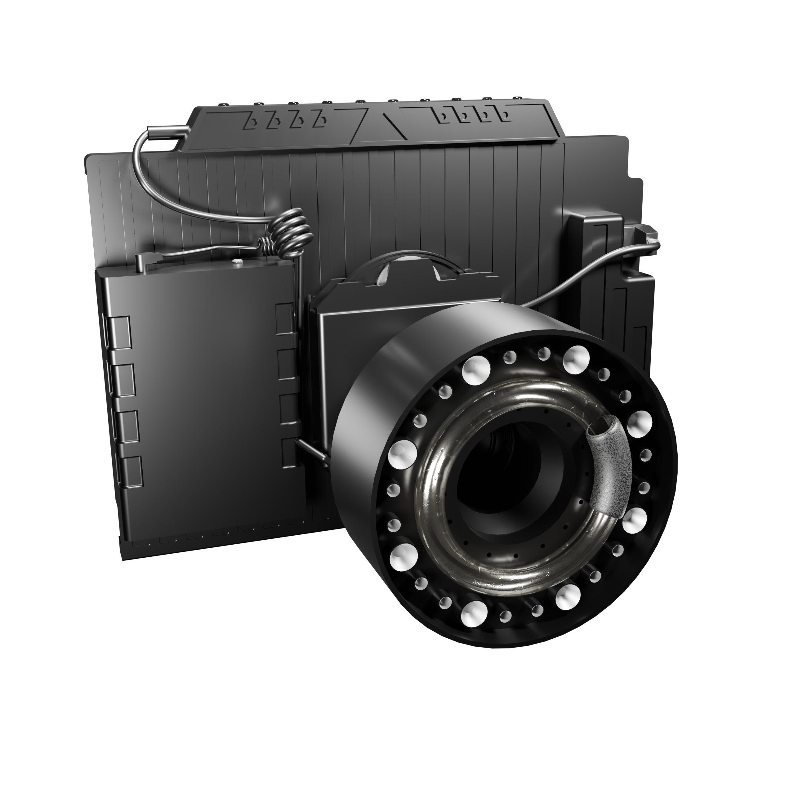 4K Compact Latent Fingerprint Detection System