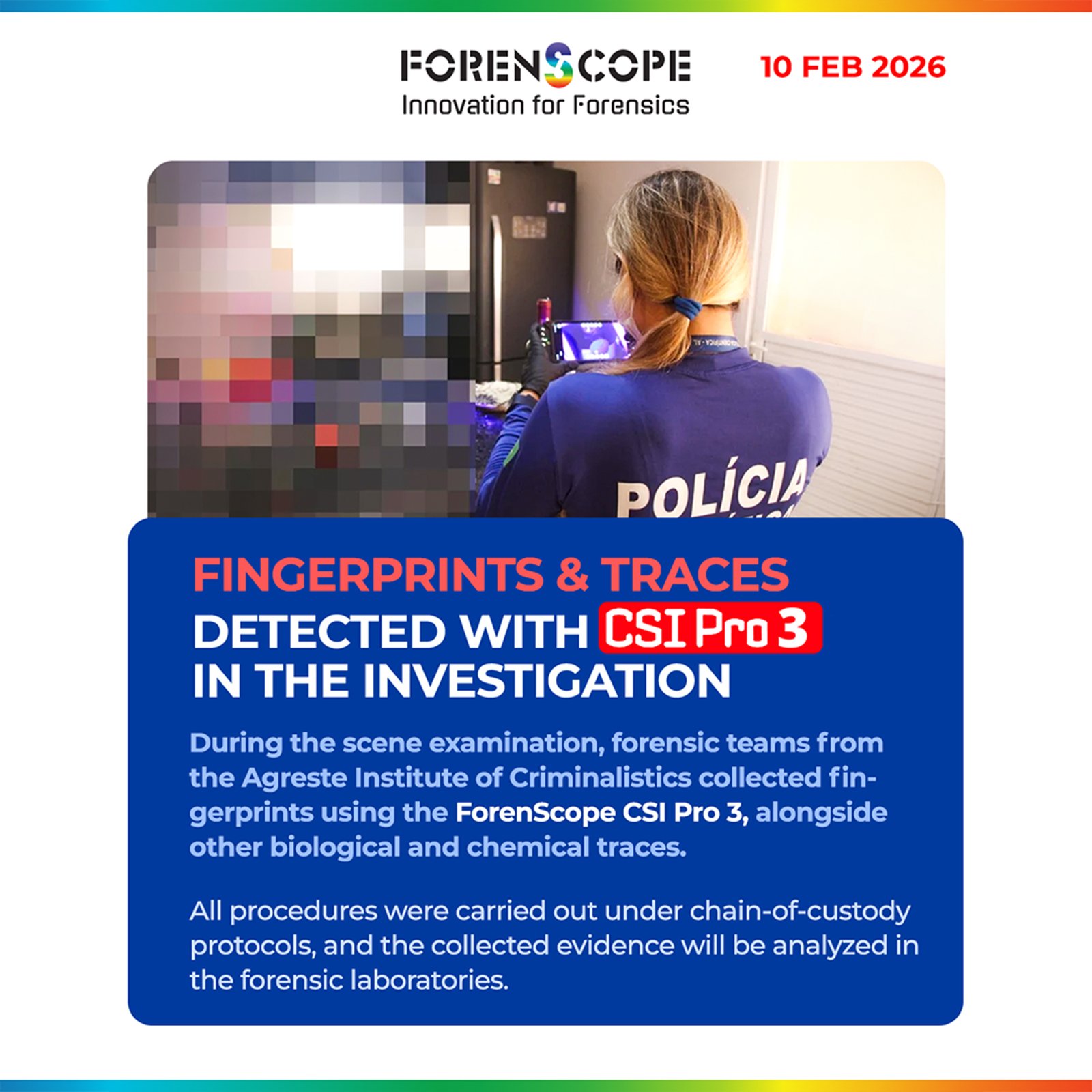 CSI Pro 3 Fingerprints and Traces