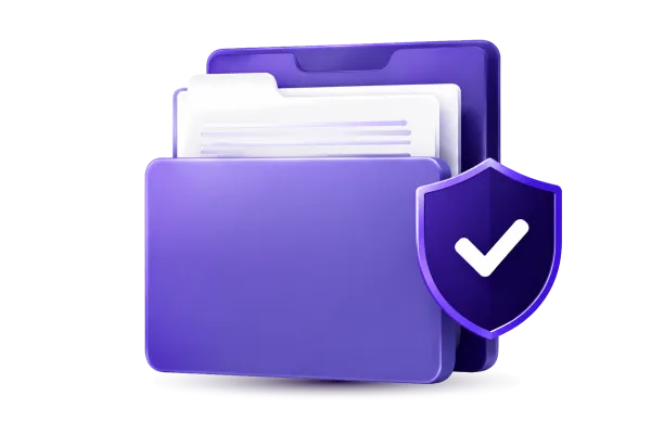 A digital case folder with a security shield representing more than 30,000 forensic examinations supported by ForenScope systems worldwide.