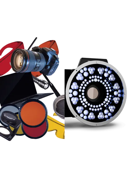 SuperSpectral Core all-in-one forensic imaging system combining multispectral lights, filters and camera technology for evidence visualization.