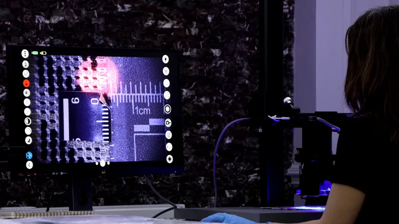 ForenScope adli görüntüleme sisteminde cihaz üzerinde görüntü işleme ve bilgisayarlı görü ile gerçek zamanlı görüntü analizi