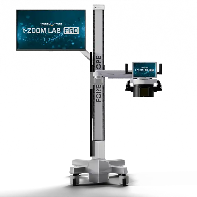 t-ZOOM LAB PRO forensic imaging system for laboratory evidence examination and advanced forensic imaging
